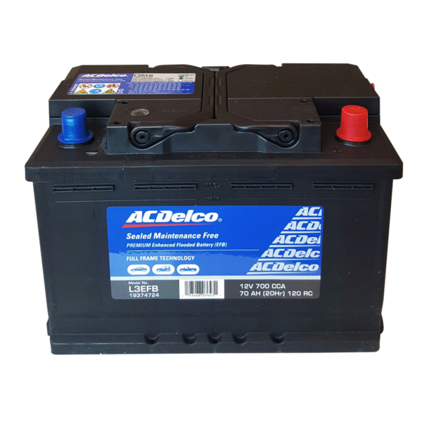 BAT ACDELCO EFB 70AH 70L3 SMF CCA700 DER